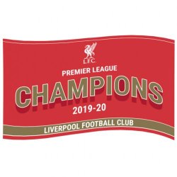 Liverpool FC " Retro" Premier League Vinder Flag