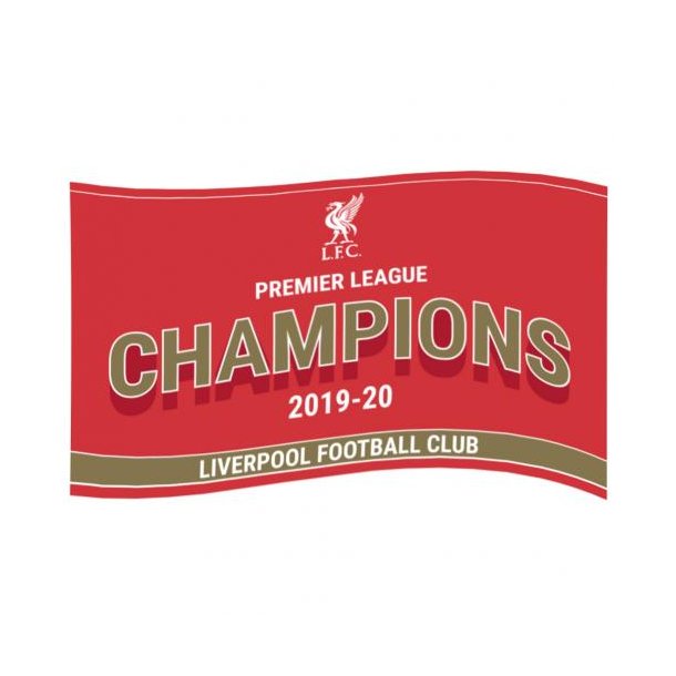 Liverpool FC " Retro" Premier League Vinder Flag