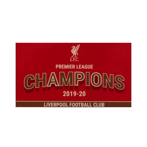 Liverpool FC " Retro" Premier League Vinder Flag