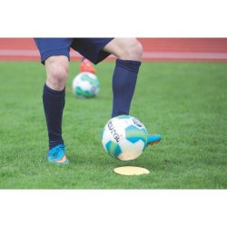 Flade markeringskegler inkl. taske - 24 Stk. 