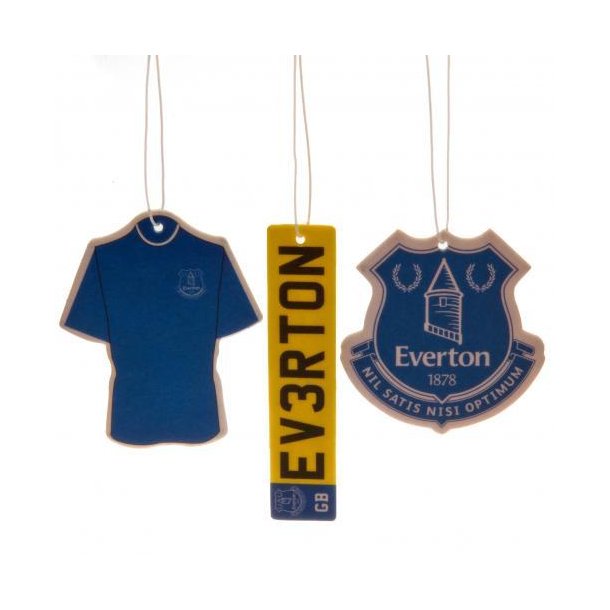 Everton F.C. Luftfriskere - 3 Stk.