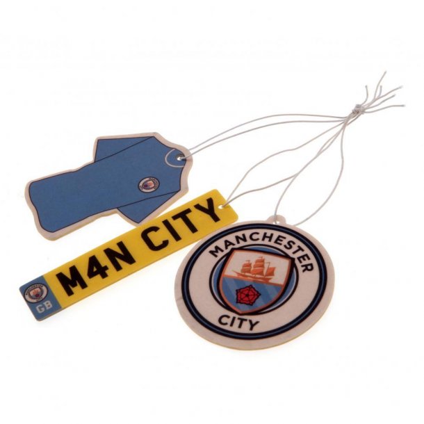 Manchester City F.C. Luftfriskere - 3 Stk.