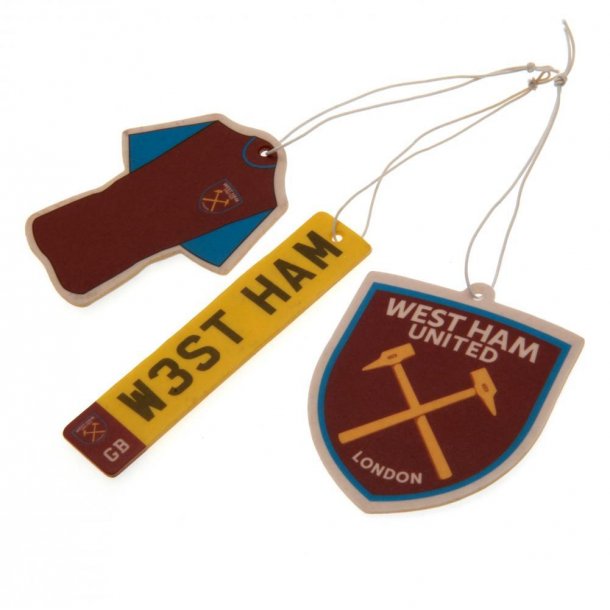 West Ham United F.C. Luftfriskere - 3 Stk.