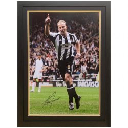 Newcastle United FC Alan Shearer Signeret Billede