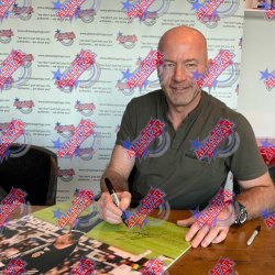 Newcastle United FC Alan Shearer Signeret Billede