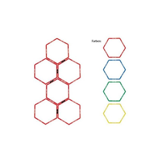 HEX koordinationsringe - St af 12 stk.
