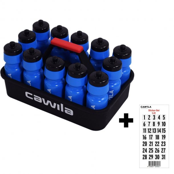 Drikkedunksholder inkl. 12 drikkedunke + Klistermrkest