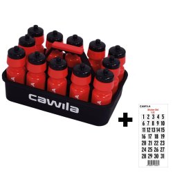 Drikkedunksholder inkl. 12 drikkedunke + Klistermrkest