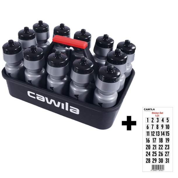 Drikkedunksholder inkl. 12 drikkedunke + Klistermrkest