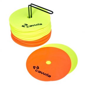 Flade kegler - 24 stk.