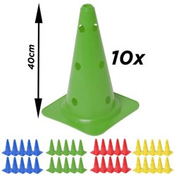 Top kegle - 40 cm - Med Huller