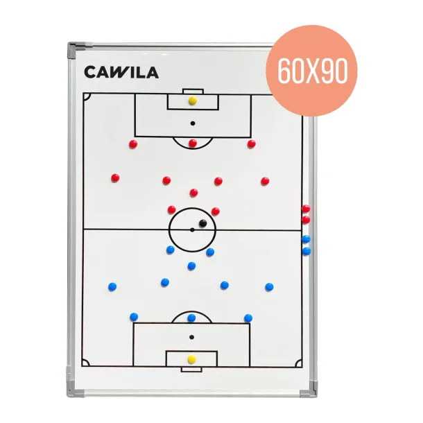 Whiteboard Fodbold Taktiktavle - Model Cawila - Str. 60x90