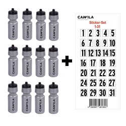 Drikkedunke - 12 stk. + Klistermrkest Nr. 1-31