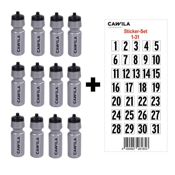 Drikkedunke - 12 stk. + Klistermrkest Nr. 1-31