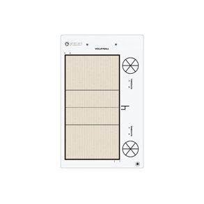 Volleyball Taktiktavle - Model Fox