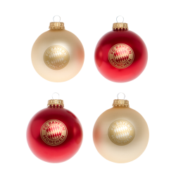 F.C. Bayern Mnchen 4 pak Julekugler