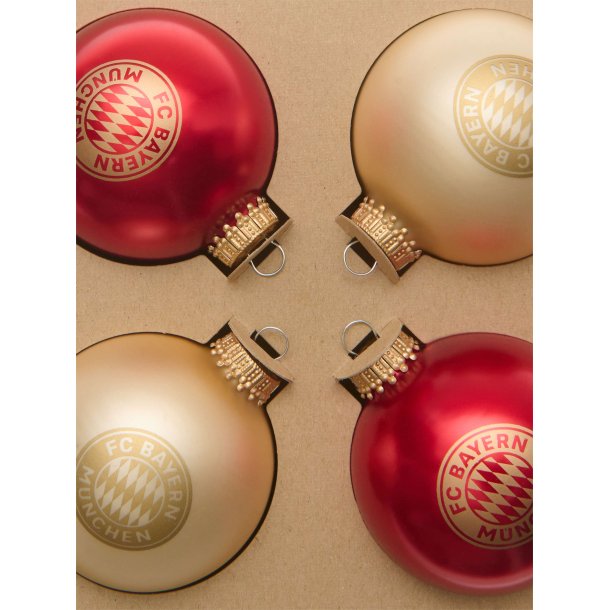 F.C. Bayern Mnchen 4 pak Julekugler