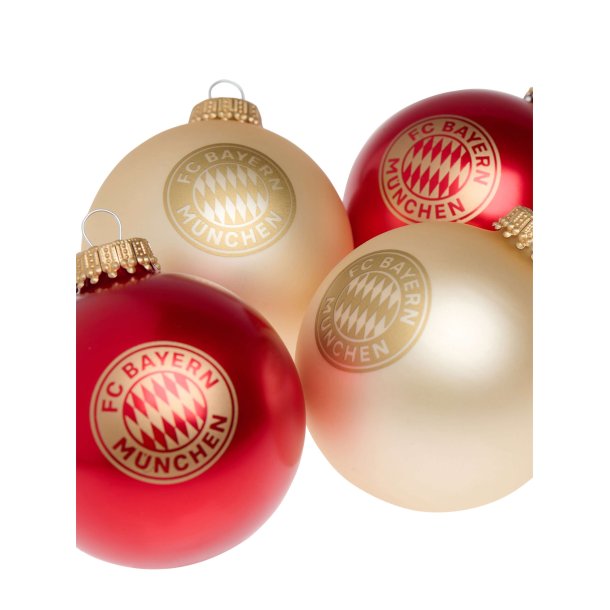 F.C. Bayern Mnchen 4 pak Julekugler