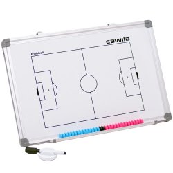 Whiteboard Fodbold Taktiktavle med taske - Str. 30x45 