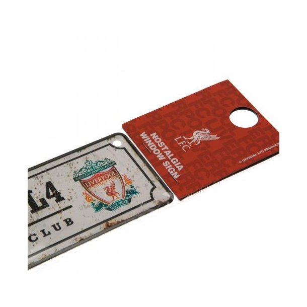 Liverpool F.C. Vinduesskilt - Retro