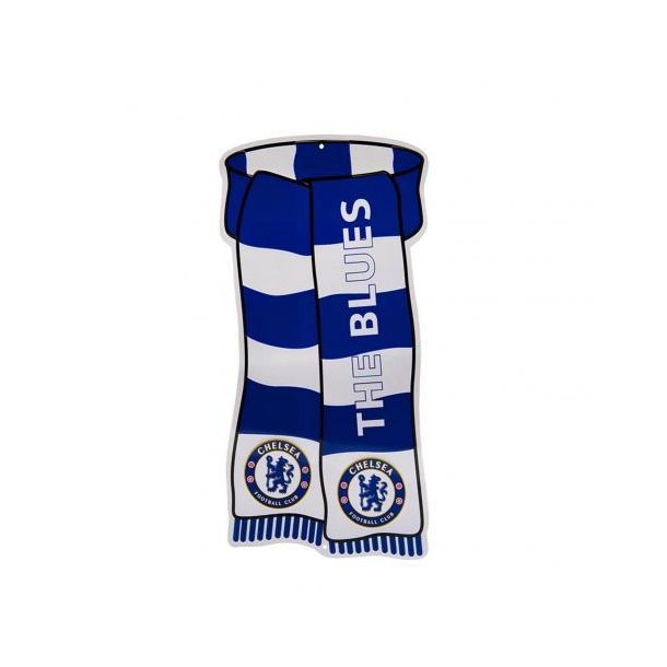 Chelsea F.C. Show Your Colours" Vinduesskilt