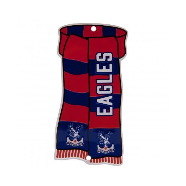 Crystal Palace FC Show Your Colours" Vinduesskilt