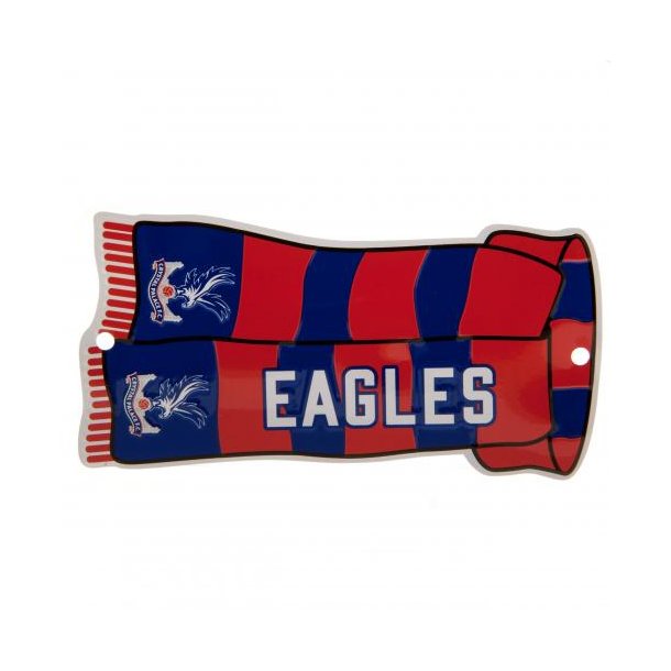 Crystal Palace FC Show Your Colours" Vinduesskilt
