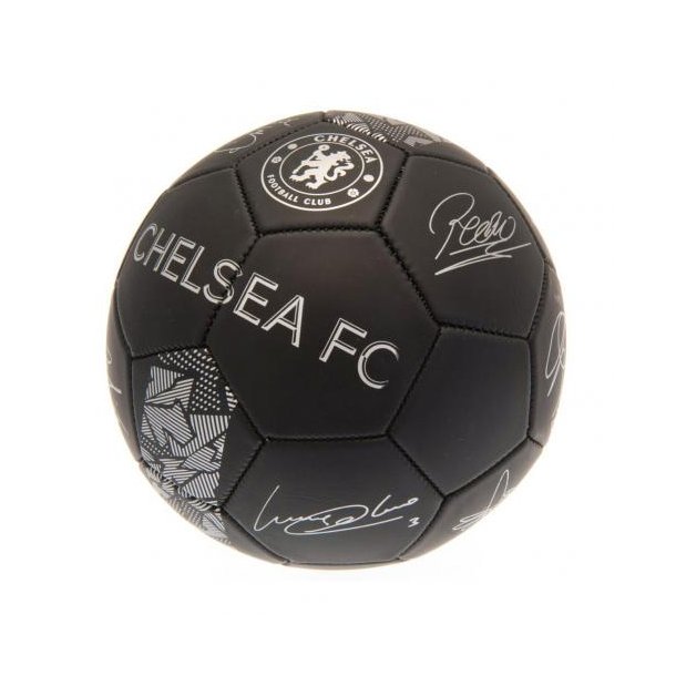 Chelsea F.C Mini Bold m. Autografer - Str. 1