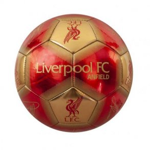 Liverpool FC Mini Bold m. Autografer - Str. 1