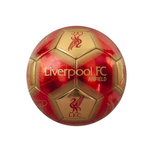 Liverpool FC Mini Bold m. Autografer - Str. 1