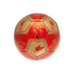 Liverpool FC Mini Bold m. Autografer - Str. 1