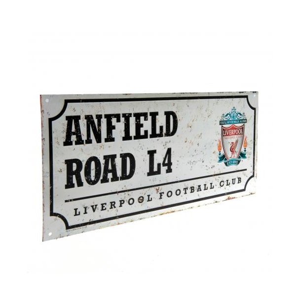 Liverpool F.C. Retro Gadeskilt