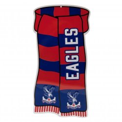 Crystal Palace FC Show Your Colours" Vinduesskilt