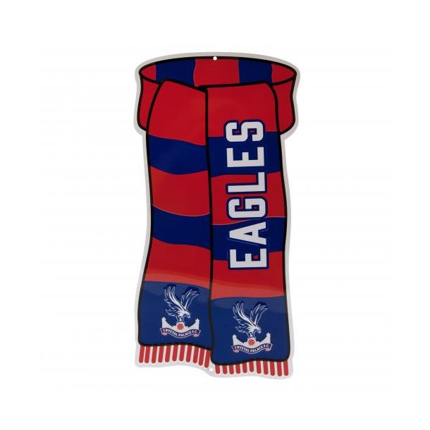 Crystal Palace FC Show Your Colours" Vinduesskilt