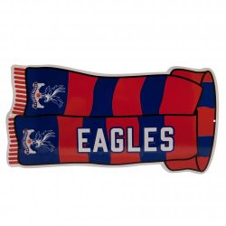Crystal Palace FC Show Your Colours" Vinduesskilt