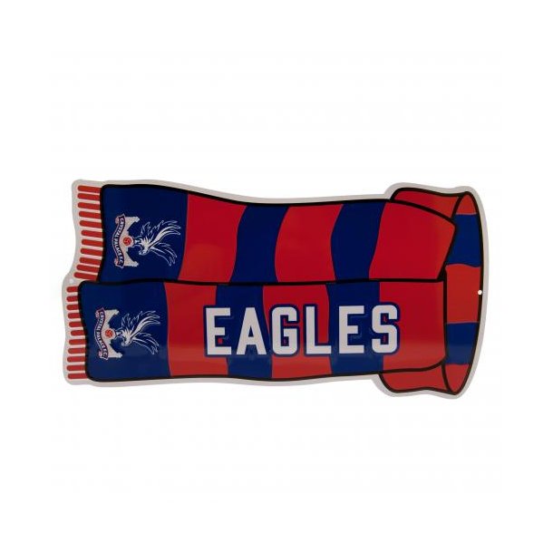 Crystal Palace FC Show Your Colours" Vinduesskilt