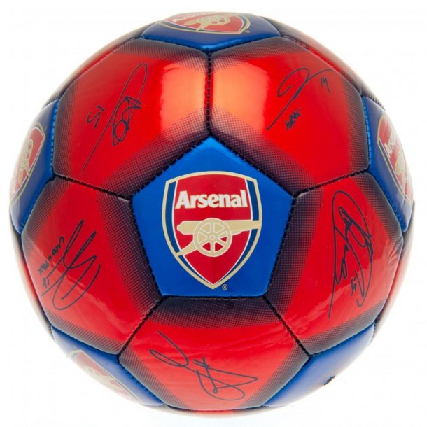 Arsenal FC Fodbold m. Autografer - Str. 5