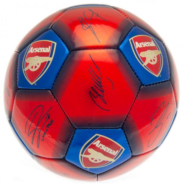 Arsenal FC Fodbold m. Autografer - Str. 5