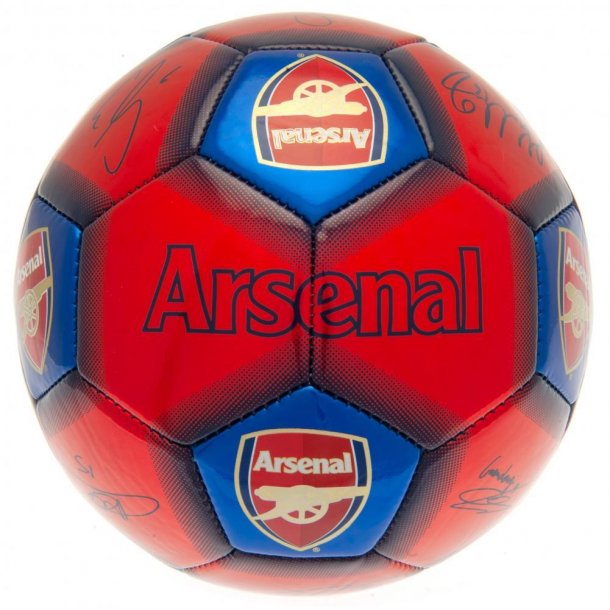 Arsenal FC Fodbold m. Autografer - Str. 5