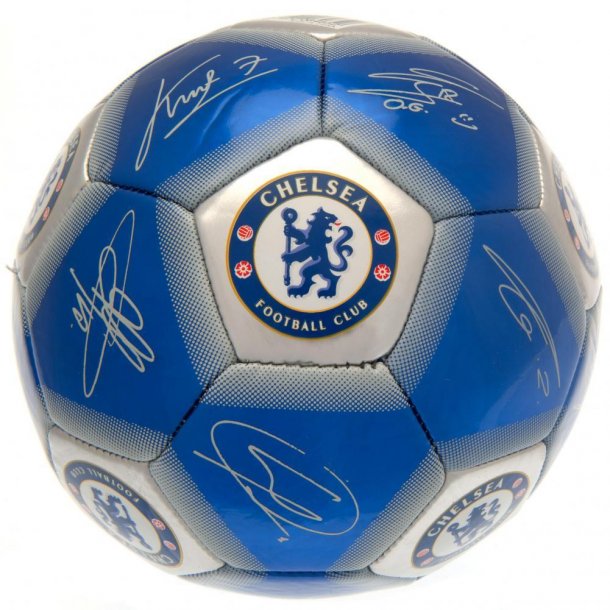 Chelsea FC Fodbold m. Autografer - Str. 5