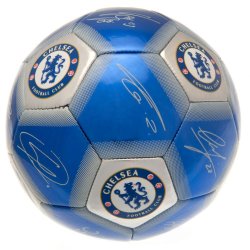 Chelsea FC Fodbold m. Autografer - Str. 5