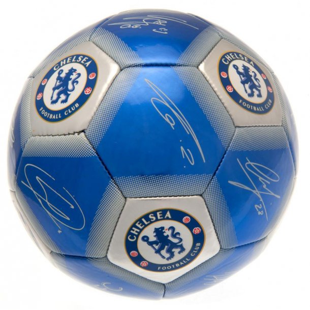 Chelsea FC Fodbold m. Autografer - Str. 5