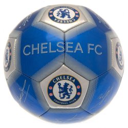 Chelsea FC Fodbold m. Autografer - Str. 5