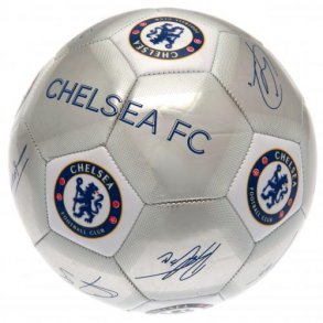 Chelsea F.C Fodbold m. Autografer - Str. 5
