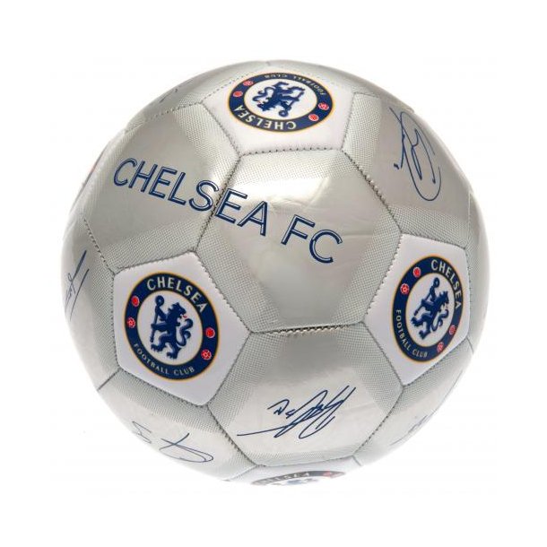 Chelsea F.C Fodbold m. Autografer - Str. 5