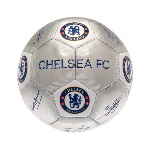 Chelsea F.C Fodbold m. Autografer - Str. 5