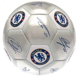 Chelsea F.C Fodbold m. Autografer - Str. 5