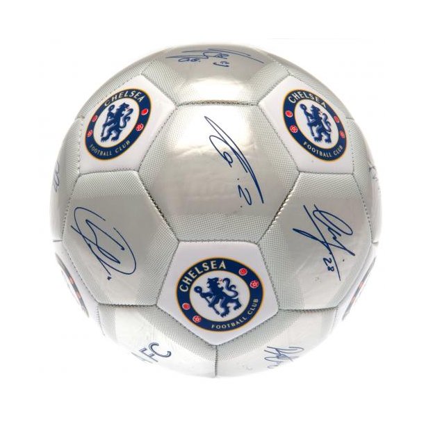 Chelsea F.C Fodbold m. Autografer - Str. 5