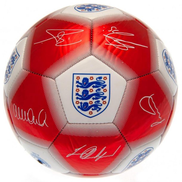 England FA Fodbold m. Autografer - Str. 5