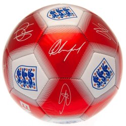 England FA Fodbold m. Autografer - Str. 5